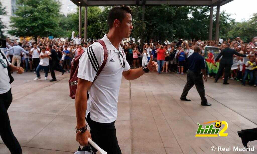 صور : نجوم مدريد في دالاس استعدادا لملاقاة روما