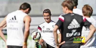 صور : بطل أوروبا يستعد بكل شراسة للفتك بالروخى بلانكوس فى ديربى مدريد
