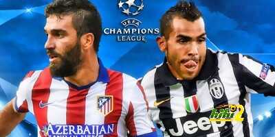 تشكيلة : يوفنتوس يقابل اتلتيكو مدريد في قمة نارية
