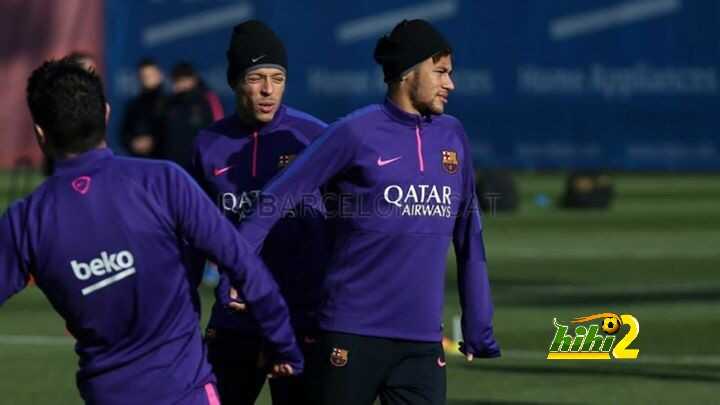 صور : اخر استعدادات برشلونة لمباراة التشي