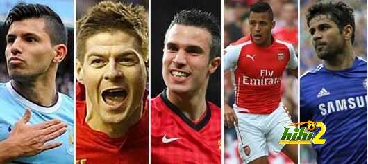 مقارنة بين أفضل اللاعبين بالدوري الإنجليزي هذا الموسم