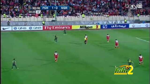 فيديو : النصر يتعرض للخسارة من بيروزي