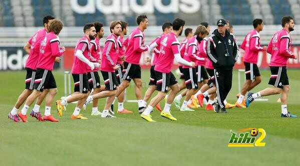 صور : ريال مدريد يواصل استعداداته لمواجهة ملقا