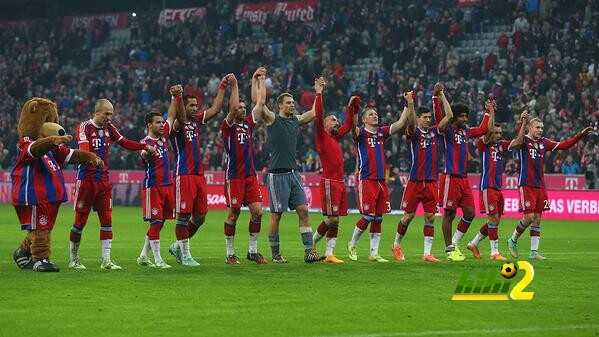 صور : احتفالات بايرن ميونخ بالتتويج بالدوري الالماني الـ25