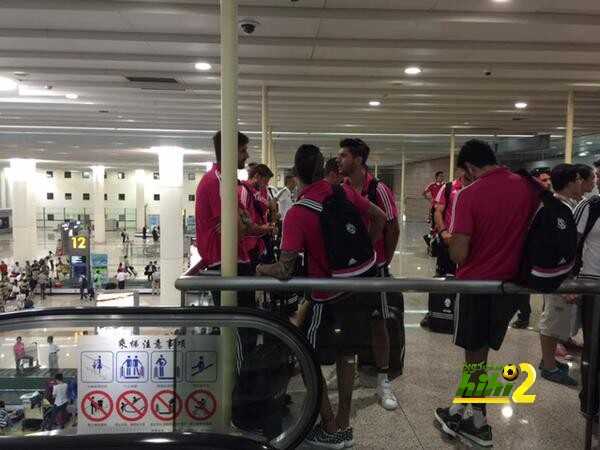 وصول لاعبي يوفنتوس الي الصين