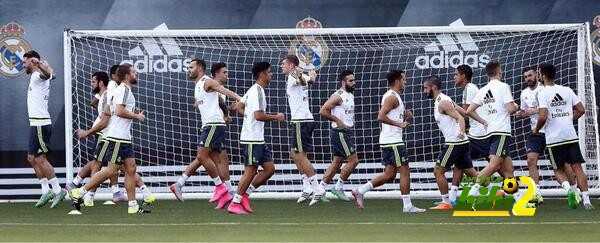 صور من تدريبات الفريق الملكي