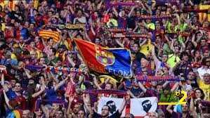 حضور غفير لجمهور برشلونة في الكامب نو