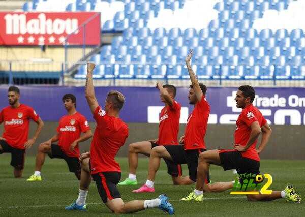 صور : آخر استعدادات أتلتيكو مدريد لمواجهة لاس بالماس