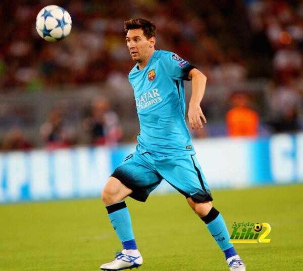 صورة : ميسي ، خامس أكثر لاعبي برشلونة مشاركة في دوري الابطال