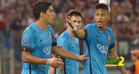 ثلاثي هجوم برشلونة متعادل في كل شيء في دوري الابطال ..!