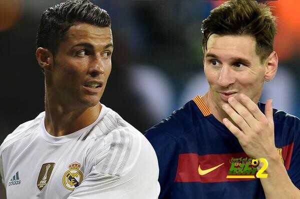صورة : هذا مايتواجد في رأسي ميسي وكريستيانو ..!