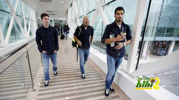 صورة : برشلونة يصل إلى ألمانيا