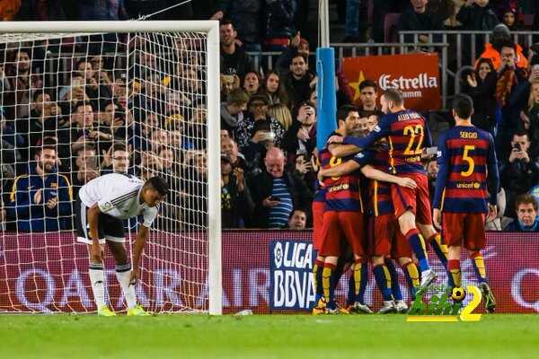 برشلونة يحصد انتصاره التاسع على التوالي
