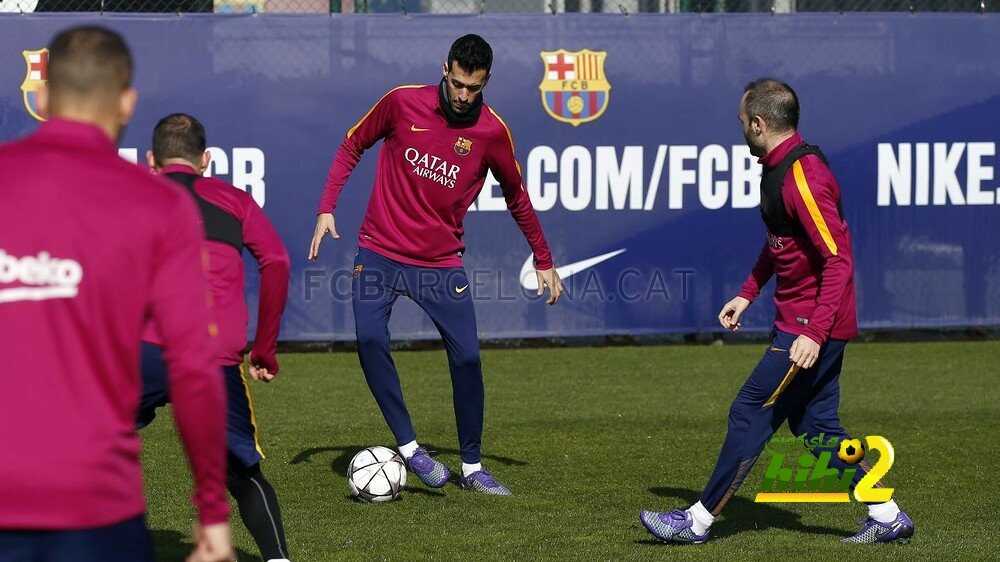 صور : برشلونة يستعد لمواجهة الآرسنال