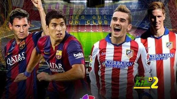تشكيلة : برشلونة يقابل اتلتيكو مدريد في قمة نارية