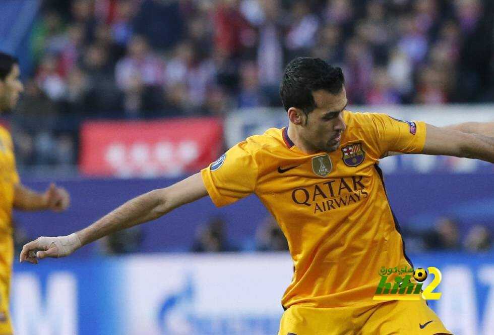 بوسكيتس يوضح سبب الخسارة أمام أتلتيكو مدريد