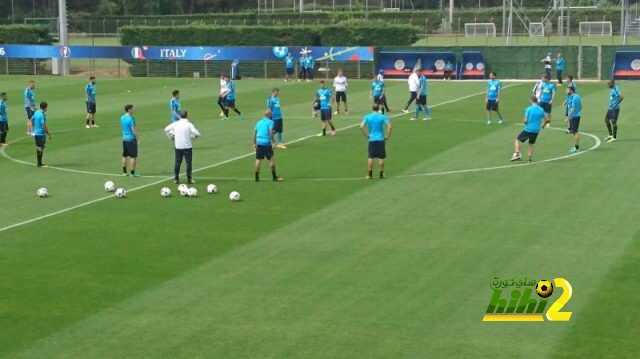 تأكد غياب دى روسي و كاندريفا عن مباراة المانيا