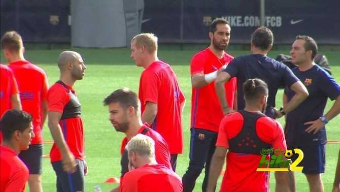 صور : برشلونة يواصل الاستعدادات للموسم الجديد