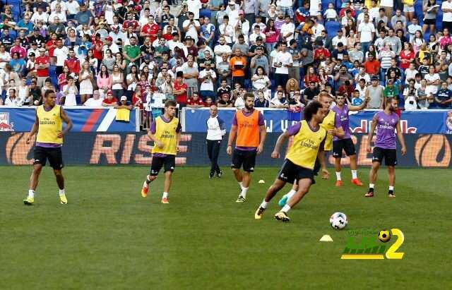 صور : ريال مدريد يواصل إستعداداته لمواجهة بايرن ميونخ !