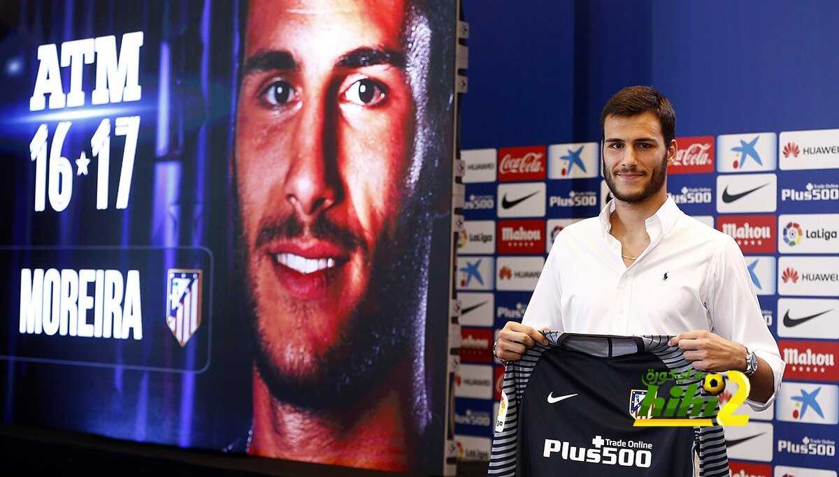 صورة من تقديم موريرا لاعبا في اتليتكو مدريد
