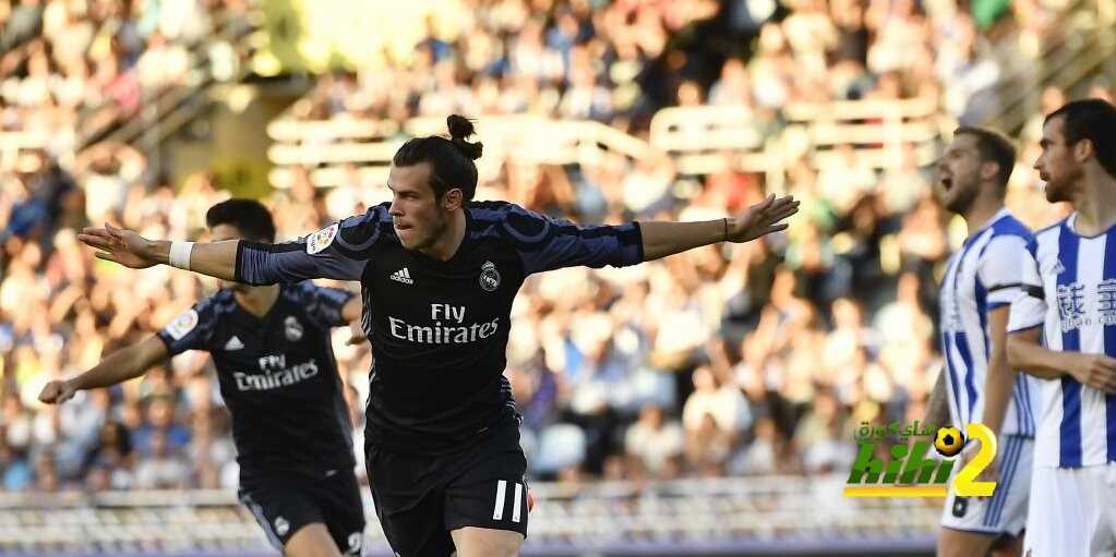صور : فرحة نجوم مدريد بهدف بيل