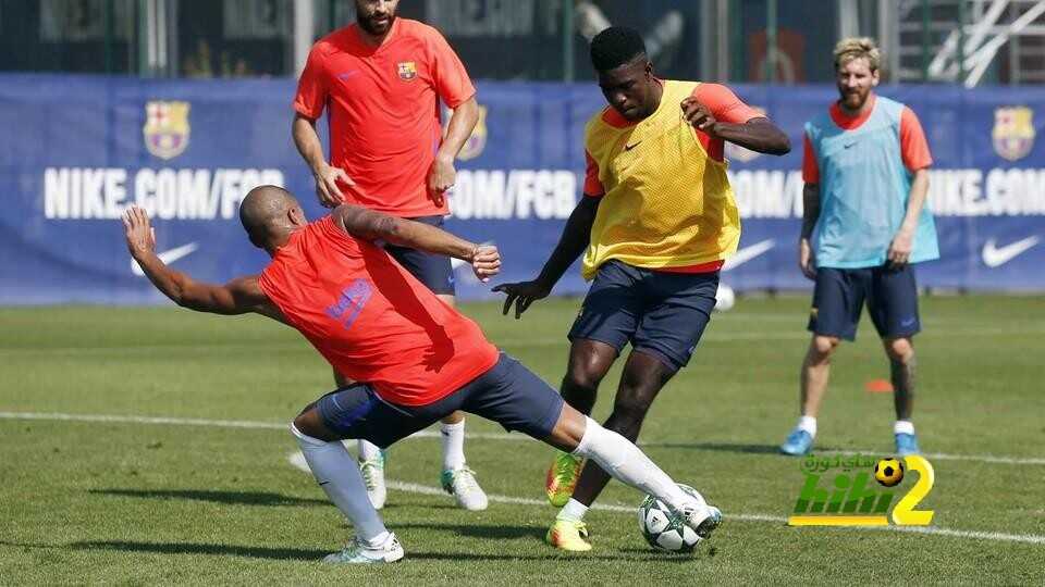 برشلونة يبدأ تدريباته استعدادا لليجانيس