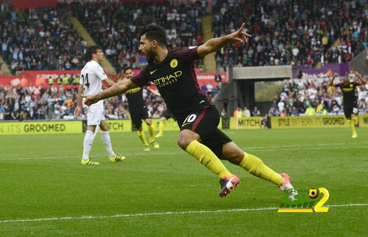ارقام اجويرو في اخر 27 مباراة بالدوري الانجليزي