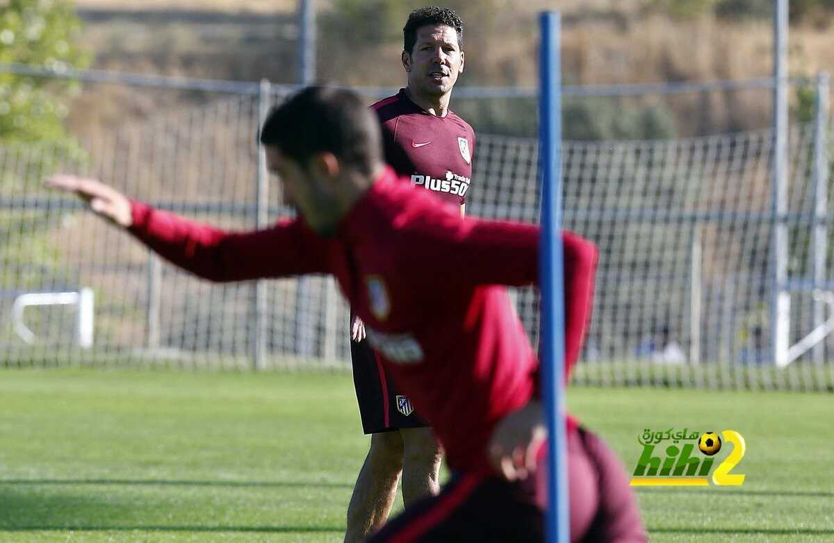 صور : أخر استعدادات اتليتكو مدريد لمواجهة فالنسيا