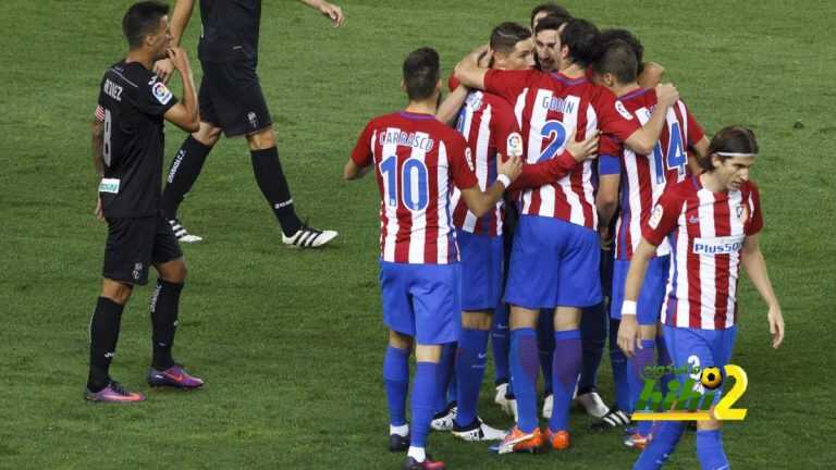 اتلتيكو يفوز بالليغا عندما يفوز بالسبعة