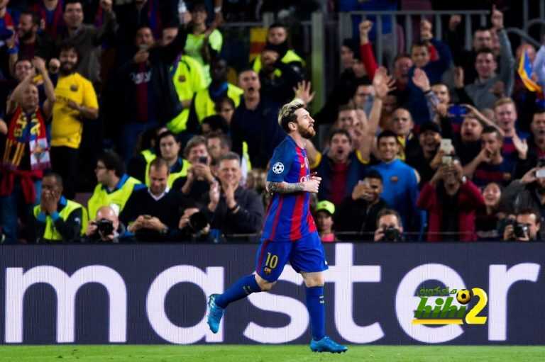 ميسي يعزز رقمه القياسي كأكثر من سجل الهاتريك في دوري الأبطال