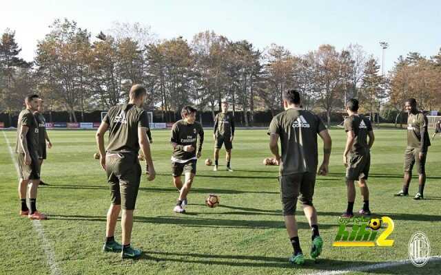 صور : تدريبات ميلان الاخيرة قبل مباراة بيسكارا