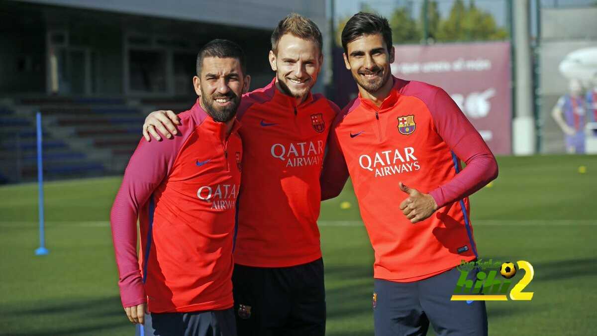صورة من استعدادات برشلونة لمواجهة ملقا