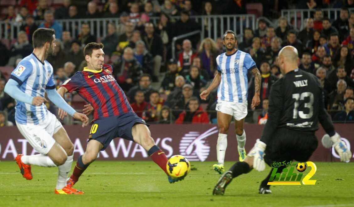 صورة : تفاصيل مواجهات برشلونة أمام ملقا