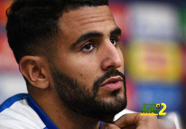 محرز: لست قلقاً من هبوط ليستر سيتي