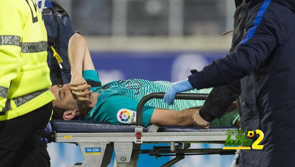 رسميا : برشلونة يكشف عن طبيعة إصابة بوسكيتس