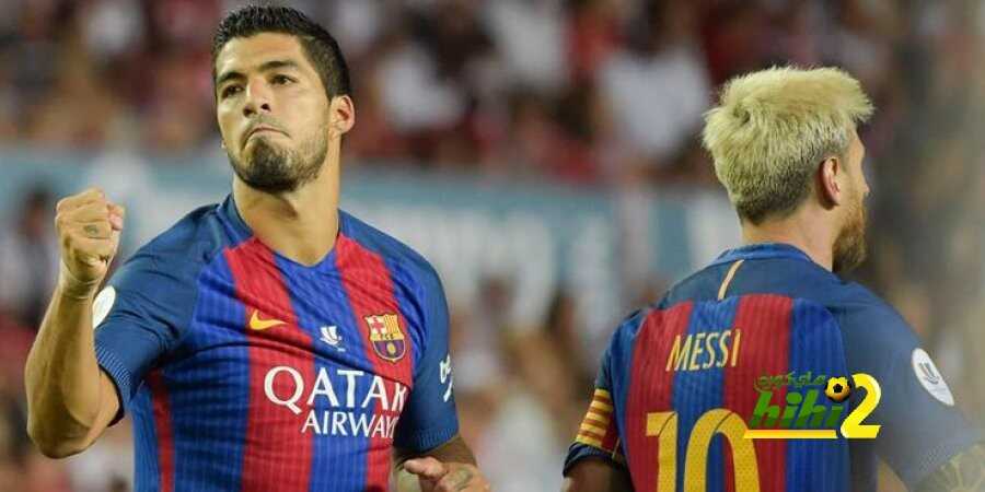 سواريز يتقدم لبرشلونة من الفرصة الأولى