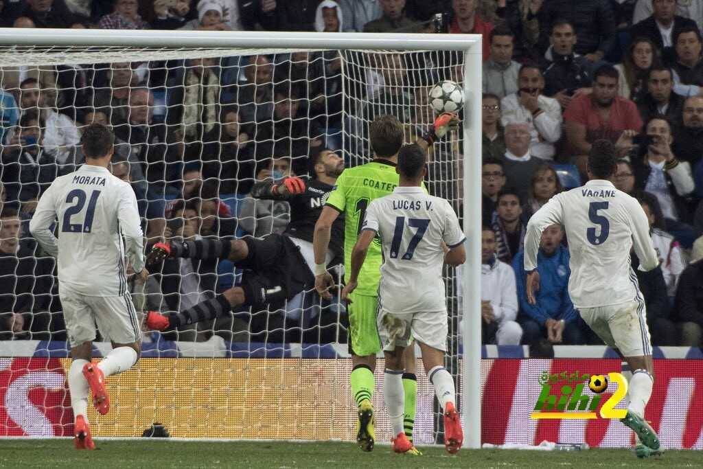 ريال مدريد يتألق دائما في البيرنابيو في دوري الأبطال