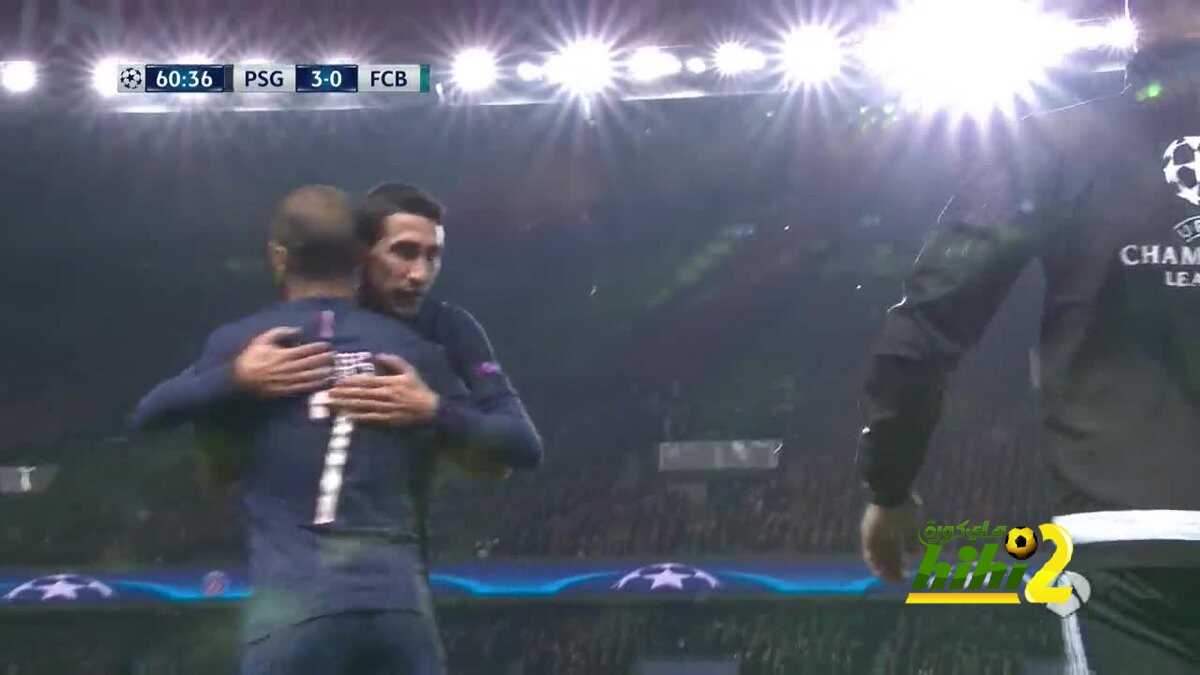 ديماريا يثلث النتيجة في شباك برشلونة