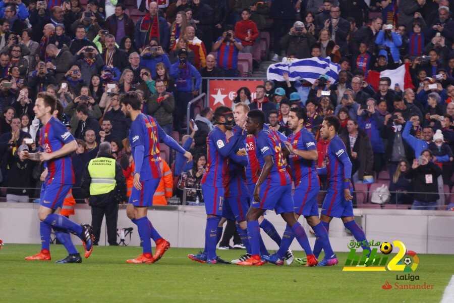 برشلونة ينهي الشوط الأول متقدما بهدف ميسي