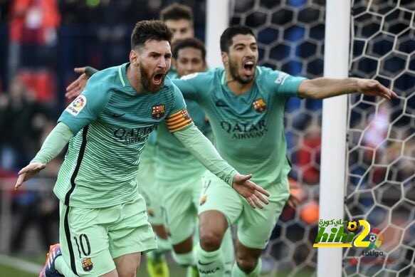 فيديو : فرحة ميسي وسواريز بعد الفوز ضد اتلتيكو مدريد