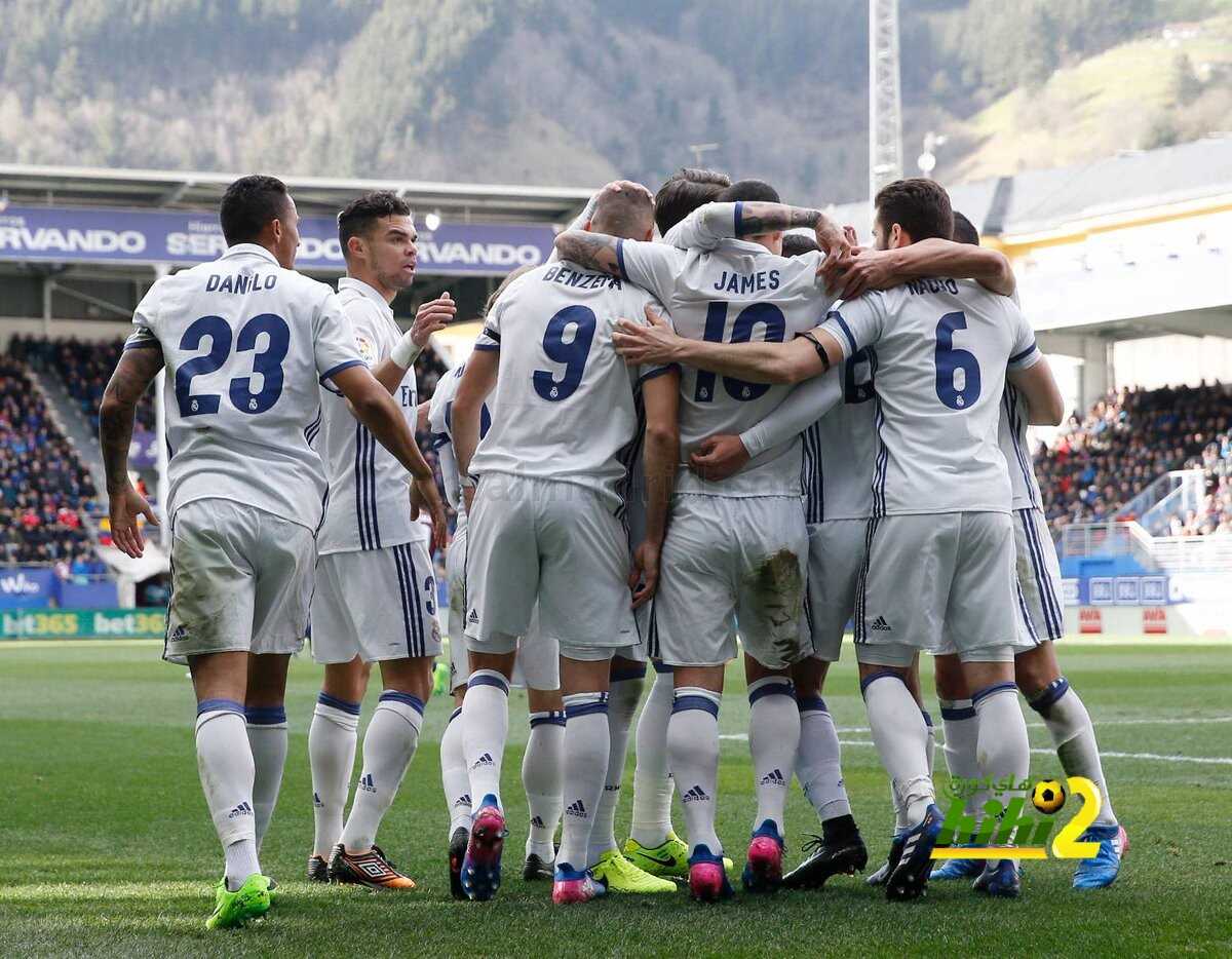 فيديو : ريال مدريد يتغلب على ايبار برباعية