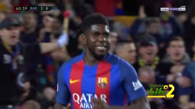 أومتيتي يضيف الهدف الرابع لبرشلونة