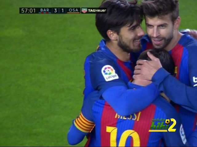 اندريه غوميز يثلث النتيجة لبرشلونة