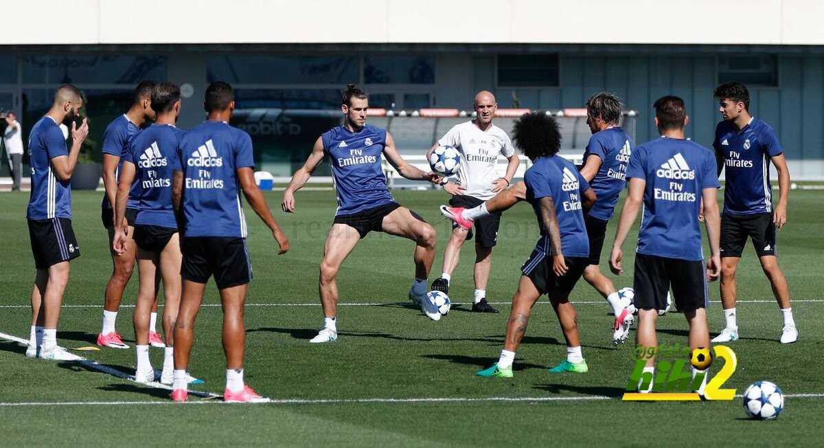 صور : أولى استعدادات ريال مدريد لمواجهة اليوفينتوس