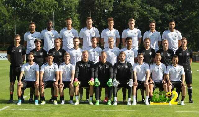 الصورة الرسمية للمنتخب الألماني في كأس القارات