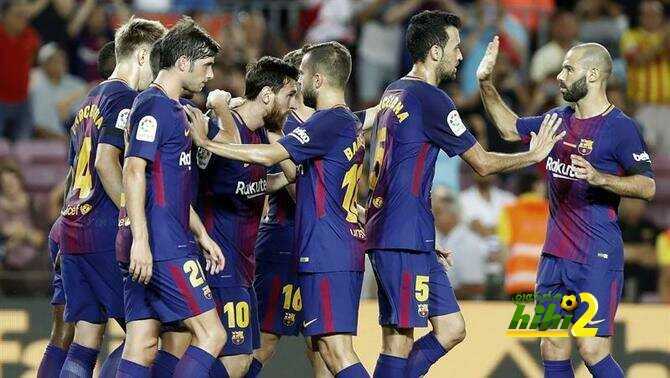 برشلونة يفوز في الافتتاح للموسم التاسع على التوالي