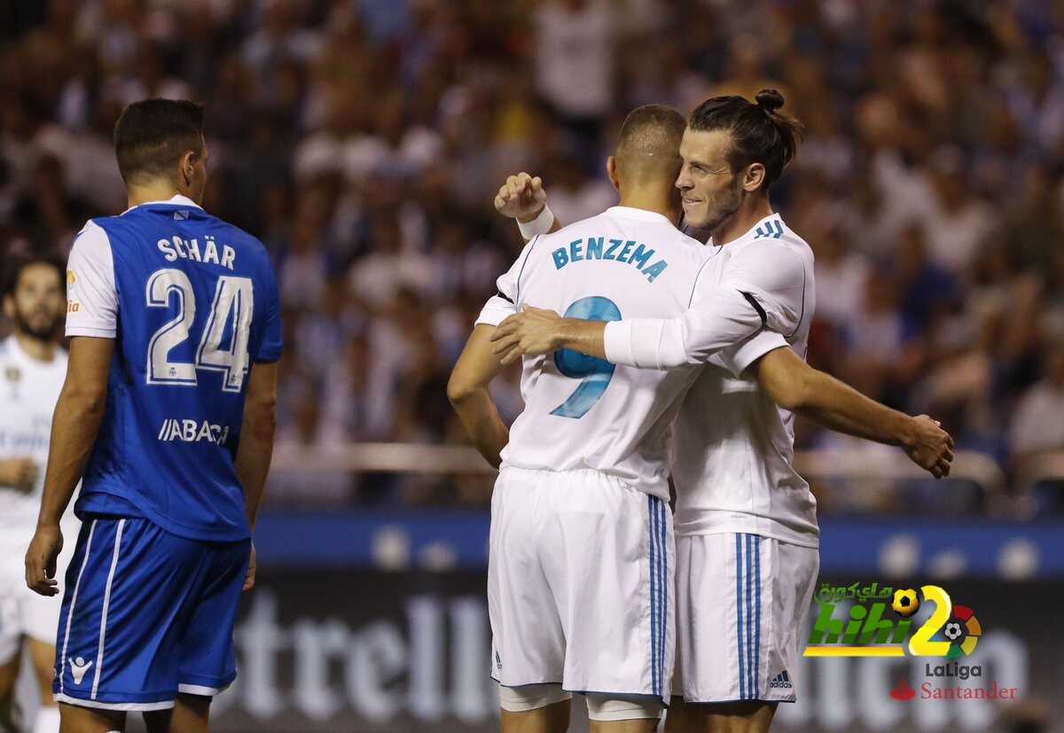 فيديو : ريال مدريد ينهي الشوط الأول متقدما بهدفي بيل وكاسيميرو