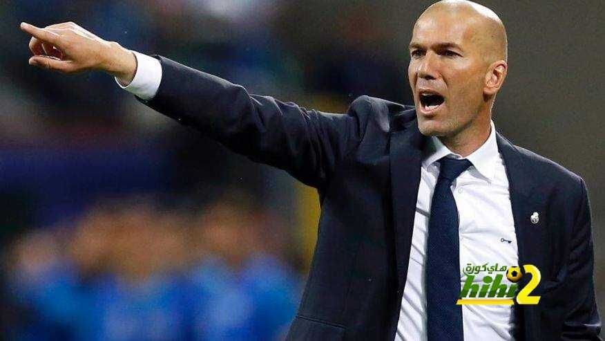 زيدان ثالث أكثر المدربين تحقيقاً للبطولات في تاريخ ريال مدريد