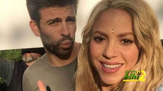 صورة: بيكيه يرد على شائعات إنفصاله عن زوجته بطريقة عملية