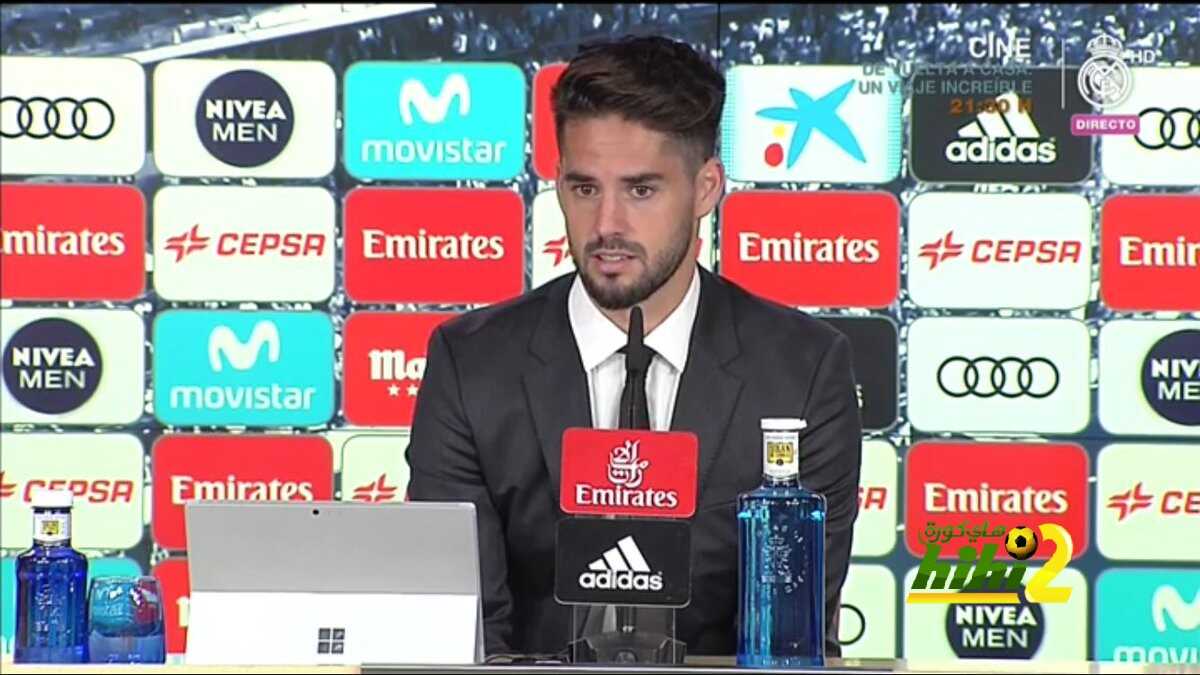 كيف صدم ايسكو برشلونة في مؤتمر التجديد مع ريال مدريد؟